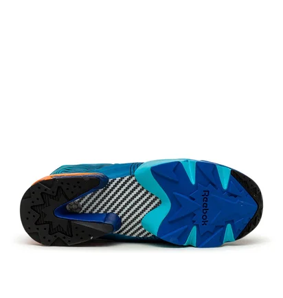 Reebok x Chromat Instapump Fury (Blau / Orange)