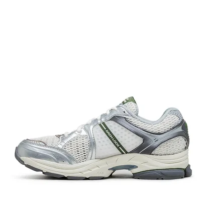 Saucony x Minted NY ProGrid Triumph 4 (Weiß / Silber / Grün)