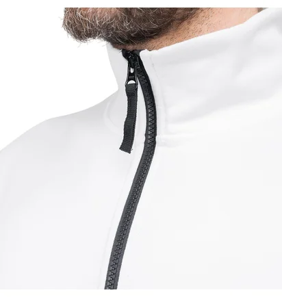 Stone Island Half Zip Sweatshirt (Weiß)