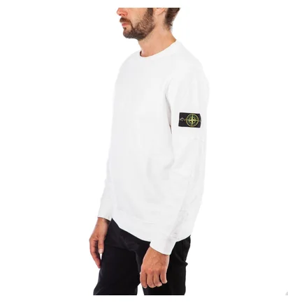 Stone Island Sweat Shirt (Weiß)