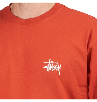 Stüssy Basic Longsleeve (Rot)