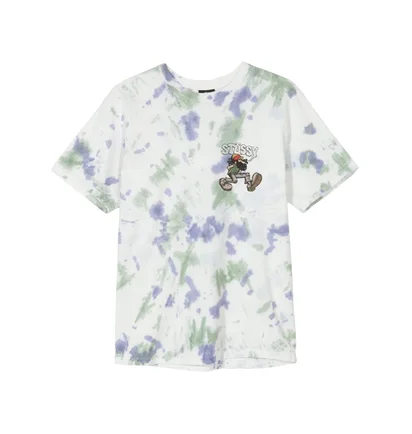 Stüssy Mr. Natty Tie Dye Tee (Weiß / Lila)
