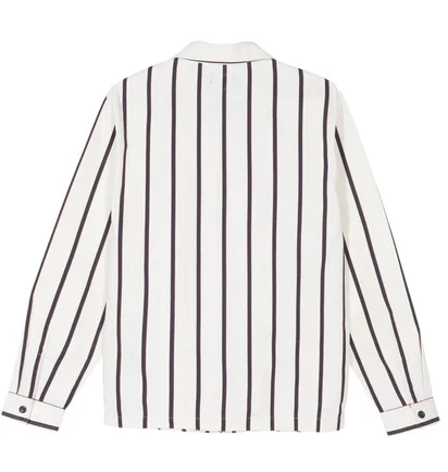 Stüssy Zip Up Work Shirt (Weiß)