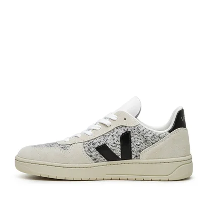 VEJA Pack Man V-10 Flannel Snow Black (Weiß / Schwarz)