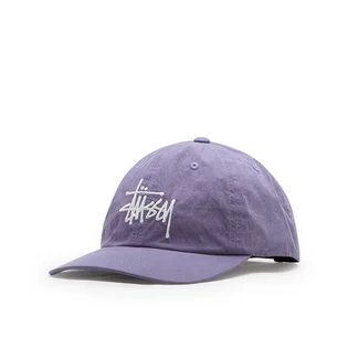 Stüssy Bio Washed Big Logo Low Pro Cap (Lavendel)