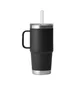 Yeti Rambler 25oz Straw Mug (Schwarz)