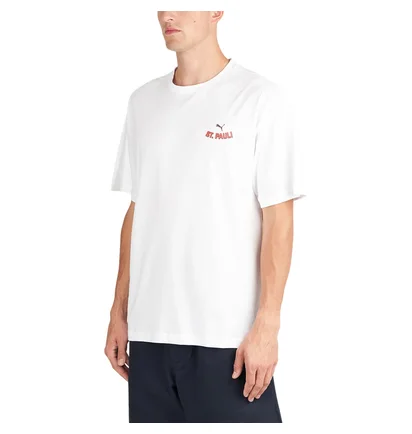 Puma x St. Pauli Graphic T-Shirt (Weiss)
