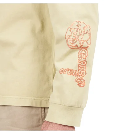 Brain Dead Brain Eater Longsleeve (Beige)