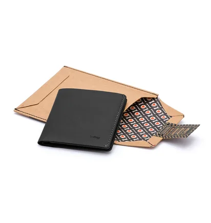 Bellroy Note Sleeve Wallet (Schwarz RFID)