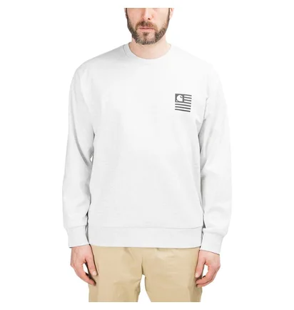 Carhartt WIP State Chromo Sweatshirt (Hellgrau)