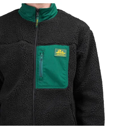 Aimé Leon Dore Full Zip Polar Fleece Jacket (Schwarz)