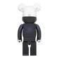 Medicom 1000% Daftpunk Thomas Bangalter Be@rbrick Toy (Schwarz / Silber)