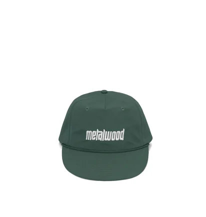 Metalwood Metal Logo 5-Panel Rope Hat (Grün)
