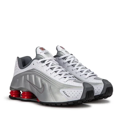 Nike Shox R4 OG (Weiß / Silber)