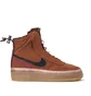 Nike WMNS Air Force 1 Shell (Bordeaux / Braun)