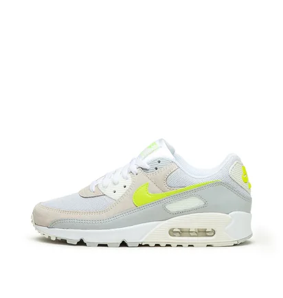 Nike WMNS Air Max 90 (Weiß / Beige / Gelb)