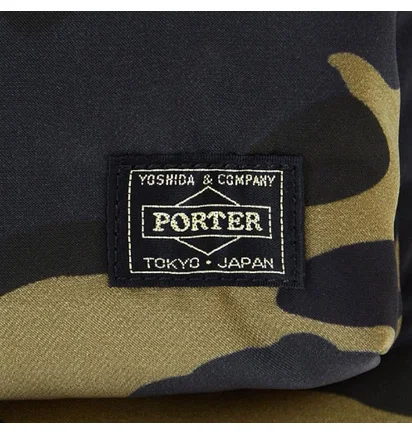 Porter by Yoshida Counter Shade Helmet Bag (Woodland Khaki)
