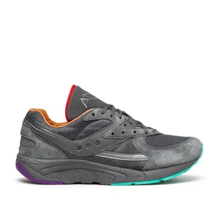 Saucony x Raised By Wolves Aya Asphalt Jungle (Grau)