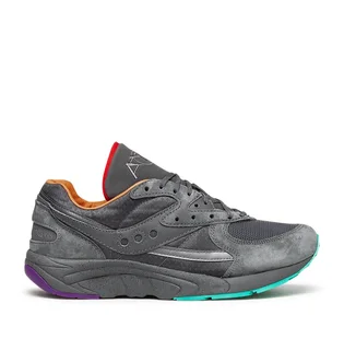 Saucony x Raised By Wolves Aya Asphalt Jungle (Grau)