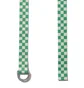 Stüssy Sabi Checker Jacquard Belt (Grün / Weiß)