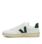 Veja V-12 Leather (Weiß / Grün)