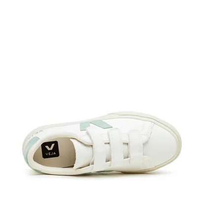 Veja WMNS Recife Logo Chromefree Leather (Weiss / Grün)