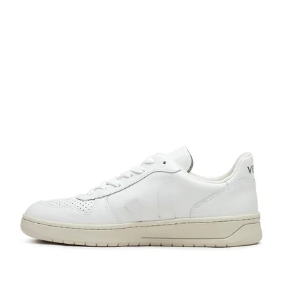 Veja V-10 Leather (Weiß)