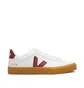 Veja WMNS Campo Chromefree Leather (Weiß / Rot)