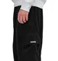 Dime Fleece Round Cargo Pants (Schwarz)