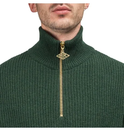 Han Kjobenhavn Zip Turtle Neck (Grün)