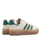 adidas WMNS Gazelle Bold (Beige / Grün / Gum)