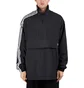 Y-3 3-Streifen Nylon Shell 1/2 Zip Jacket (Schwarz)