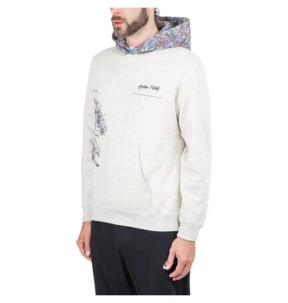 Medicom Adam Et Rope x Jackson Pollock Studio Splash Hoodie (Hellgrau)