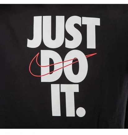 Nike Sportswear ''Just Do It'' Hoodie (Schwarz)