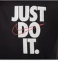 Nike Sportswear ''Just Do It'' Hoodie (Schwarz)