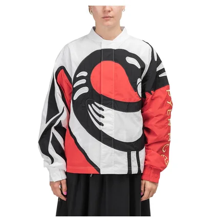 Reebok X Pyer Moss Sankofa Bomber (Weiss / Rot / Schwarz)