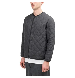 Snow Peak Recycled Nylon Ripstop Down Cardigan (Schwarz)