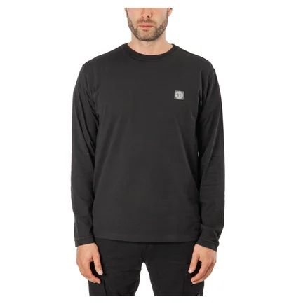 Stone Island Fissato Dye Treatment LS (Schwarz)