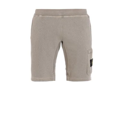 Stone Island Track Shorts (Beige)