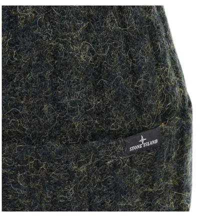Stone Island Woll Beanie (Oliv)