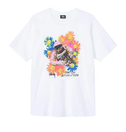 Stüssy Astronaut Tee (Weiß)