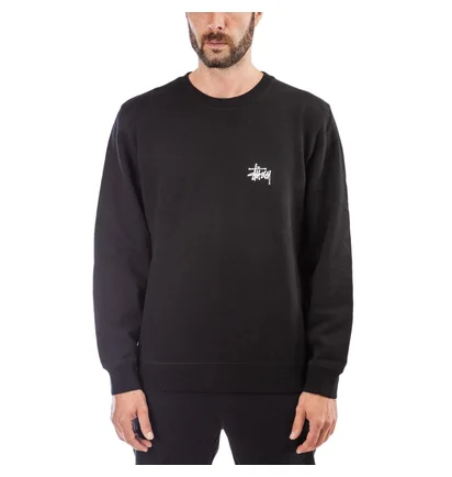 Stüssy Basic Stüssy Crew (Schwarz)