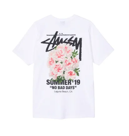 Stüssy Carnation Tee (Weiß)