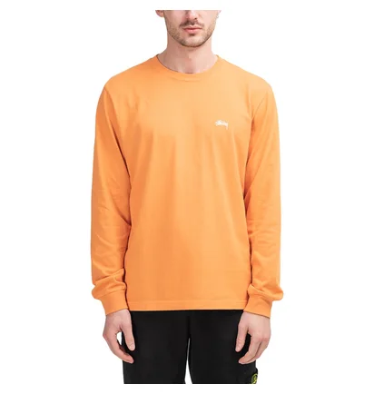 Stüssy Stock Longsleeve (Orange)
