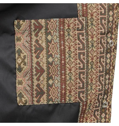 Stüssy Tapestry Classic Coach Jacket (Braun / Multi)