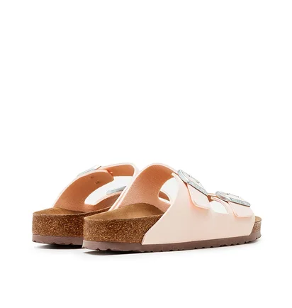 Birkenstock Arizona Vegan Birko-Flor Nubuck (Rosa)