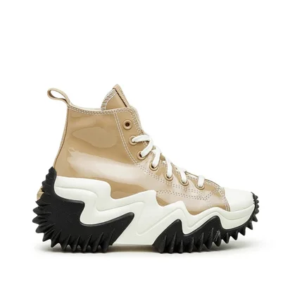 Converse Run Star Hi Motion (Khaki / Schwarz / Weiß)