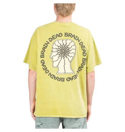 Brain Dead Migraine Tee (Gelb)