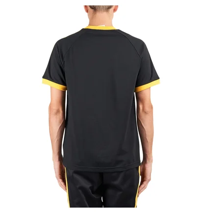 adidas x Jude Bellingham 3-Stripes Tee (Schwarz / Gold)