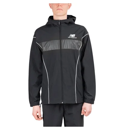 New Balance Athletics Windbreaker (Schwarz)